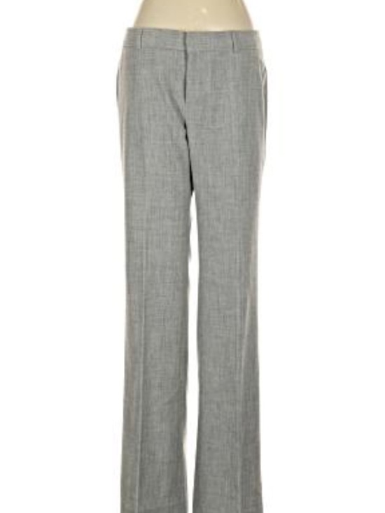 Banana Republic Factory Pants - Banana Republic Factory Women's Gray Straight-Leg Dress Pants